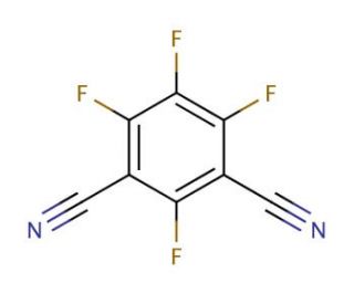 Tetrafluoroisophthalonitrile (CAS 2377-81-3) - chemical structure image