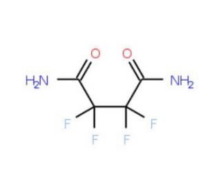 Tetrafluorosuccinamide (CAS 377-37-7) - chemical structure image