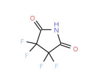 Tetrafluorosuccinimide (CAS 377-33-3) - chemical structure image