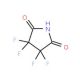 Tetrafluorosuccinimide (CAS 377-33-3) - chemical structure image