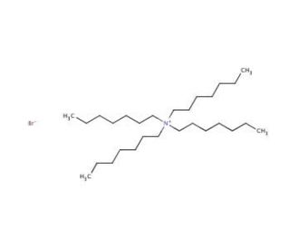 Tetraheptylammonium bromide (CAS 4368-51-8) - chemical structure image