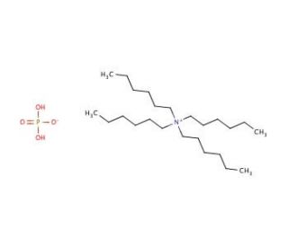 Tetrahexylammonium dihydrogen phosphate solution (CAS 87700-05-8) - chemical structure image