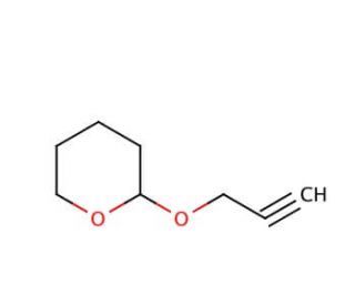 Tetrahydro-2-(2-propynyloxy)-2H-pyran (CAS 6089-04-9) - chemical structure image