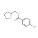 Tetrahydro-2-furanylmethyl 4-hydroxybenzoate (CAS 4470-04-6) - chemical structure image