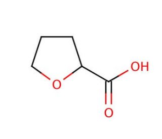 Tetrahydro-2-furoic acid (CAS 16874-33-2) - chemical structure image