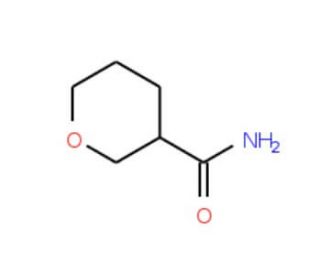 Tetrahydro-2H-pyran-3-carboxamide (CAS 18729-21-0) - chemical structure image