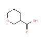 Tetrahydro-2H-pyran-3-carboxylic acid (CAS 873397-34-3) - chemical structure image