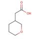 Tetrahydro-2H-pyran-3-ylacetic acid (CAS 102539-71-9) - chemical structure image
