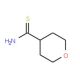 Tetrahydro-2H-pyran-4-carbothioamide (CAS 88571-77-1) - chemical structure image