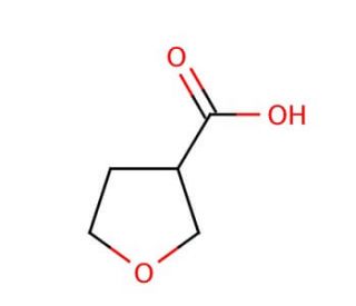 Tetrahydro-3-furoic acid (CAS 89364-31-8) - chemical structure image