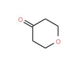 Tetrahydro-4H-pyran-4-one (CAS 29943-42-8) - chemical structure image
