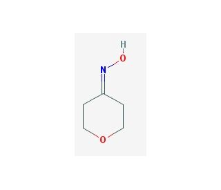 Tetrahydro-4H-pyran-4-one oxime - chemical structure image