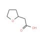 (Tetrahydro-furan-2-yl)-acetic acid (CAS 2434-00-6) - chemical structure image
