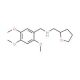 (Tetrahydro-furan-2-ylmethyl)-(2,4,5-trimethoxy-benzyl)-amine - chemical structure image