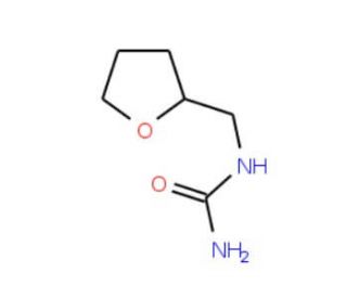 (Tetrahydro-furan-2-ylmethyl)-urea (CAS 38336-10-6) - chemical structure image