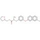 (Tetrahydrofuran-2-yl)methyl 2-(3-(7-chloroquinoxalin-2-yloxy)phenoxy)propanoate - chemical structure image