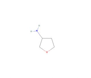 tetrahydrofuran-3-amine (CAS 88675-24-5) - chemical structure image