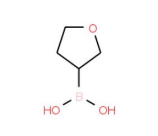 Tetrahydrofuran-3-boronic acid (CAS 260369-10-6) - chemical structure image