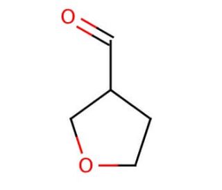 Tetrahydrofuran-3-carboxaldehyde solution (CAS 79710-86-4) - chemical structure image