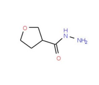 Tetrahydrofuran-3-carboxylic acid hydrazide (CAS 59293-32-2) - chemical structure image