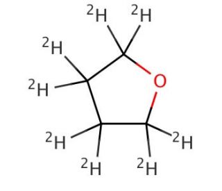 Tetrahydrofuran-d8 (CAS 1693-74-9) - chemical structure image