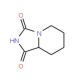 tetrahydroimidazo[1,5-a]pyridine-1,3(2H,5H)-dione (CAS 4705-52-6) - chemical structure image