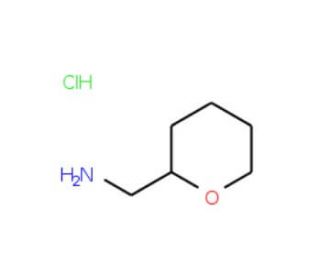 (Tetrahydropyran-2-yl)methylamine hydrochloride (CAS 6628-83-7) - chemical structure image