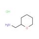 (Tetrahydropyran-2-yl)methylamine hydrochloride (CAS 6628-83-7) - chemical structure image
