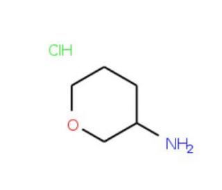 Tetrahydropyran-3-ylamine hydrochloride (CAS 675112-58-0) - chemical structure image