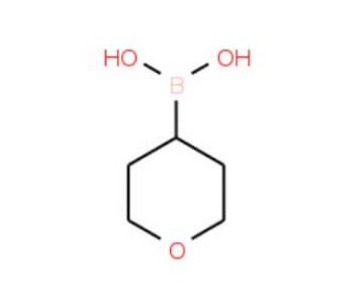 Tetrahydropyran-4-boronic acid (CAS 1072952-46-5) - chemical structure image