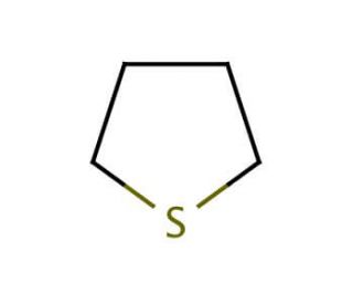 Tetrahydrothiophene (CAS 110-01-0) - chemical structure image