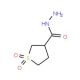 tetrahydrothiophene-3-carbohydrazide 1,1-dioxide - chemical structure image