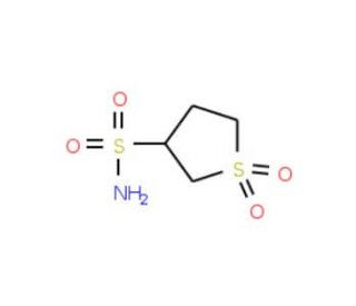 tetrahydrothiophene-3-sulfonamide 1,1-dioxide (CAS 17115-48-9) - chemical structure image