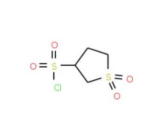 tetrahydrothiophene-3-sulfonyl chloride 1,1-dioxide (CAS 17115-47-8) - chemical structure image