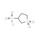 tetrahydrothiophene-3-sulfonyl chloride 1,1-dioxide (CAS 17115-47-8) - chemical structure image
