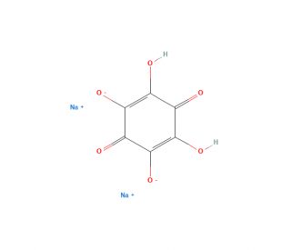 Tetrahydroxy-1,4-benzoquinone Disodium Salt (CAS 1887-02-1) - chemical structure image