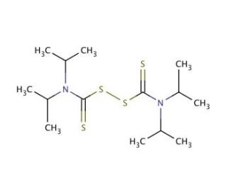 Tetraisopropylthiuram disulfide (CAS 4136-91-8) - chemical structure image