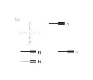 Tetrakis(acetonitrile)copper(I) tetrafluoroborate (CAS 15418-29-8) - chemical structure image