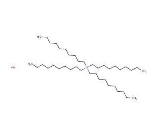 Tetrakis(decyl)ammonium bromide (CAS 14937-42-9) - chemical structure image