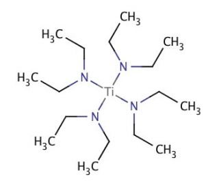 Tetrakis(diethylamido)titanium(IV) (CAS 4419-47-0) - chemical structure image