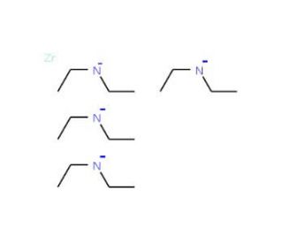 Tetrakis(diethylamino)zirconium (CAS 13801-49-5) - chemical structure image