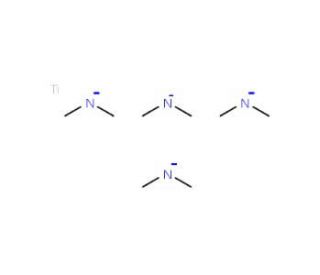 Tetrakis(dimethylamino)titanium (CAS 3275-24-9) - chemical structure image