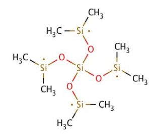 Tetrakis(dimethylsilyl) orthosilicate (CAS 17082-47-2) - chemical structure image