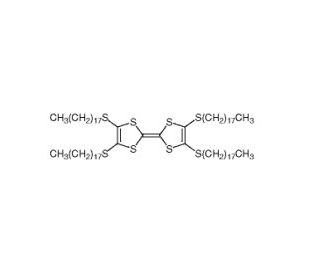 Tetrakis(octadecylthio)tetrathiafulvalene (CAS 105782-53-4) - chemical structure image