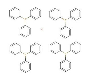 Tetrakis(triphenylphosphine)nickel(0) (CAS 15133-82-1) - chemical structure image