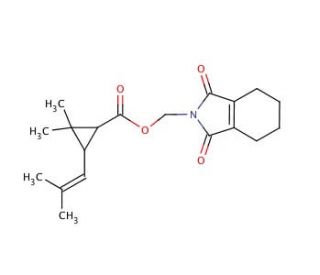 Tetramethrin (CAS 7696-12-0) - chemical structure image