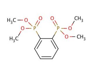 Tetramethyl-1,2-phenylenediphosphonate (CAS 15104-46-8) - chemical structure image