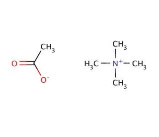 Tetramethylammonium acetate (CAS 10581-12-1) - chemical structure image