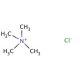 Tetramethylammonium chloride (CAS 75-57-0) - chemical structure image