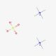 Tetramethylammonium sulfate (CAS 14190-16-0) - chemical structure image